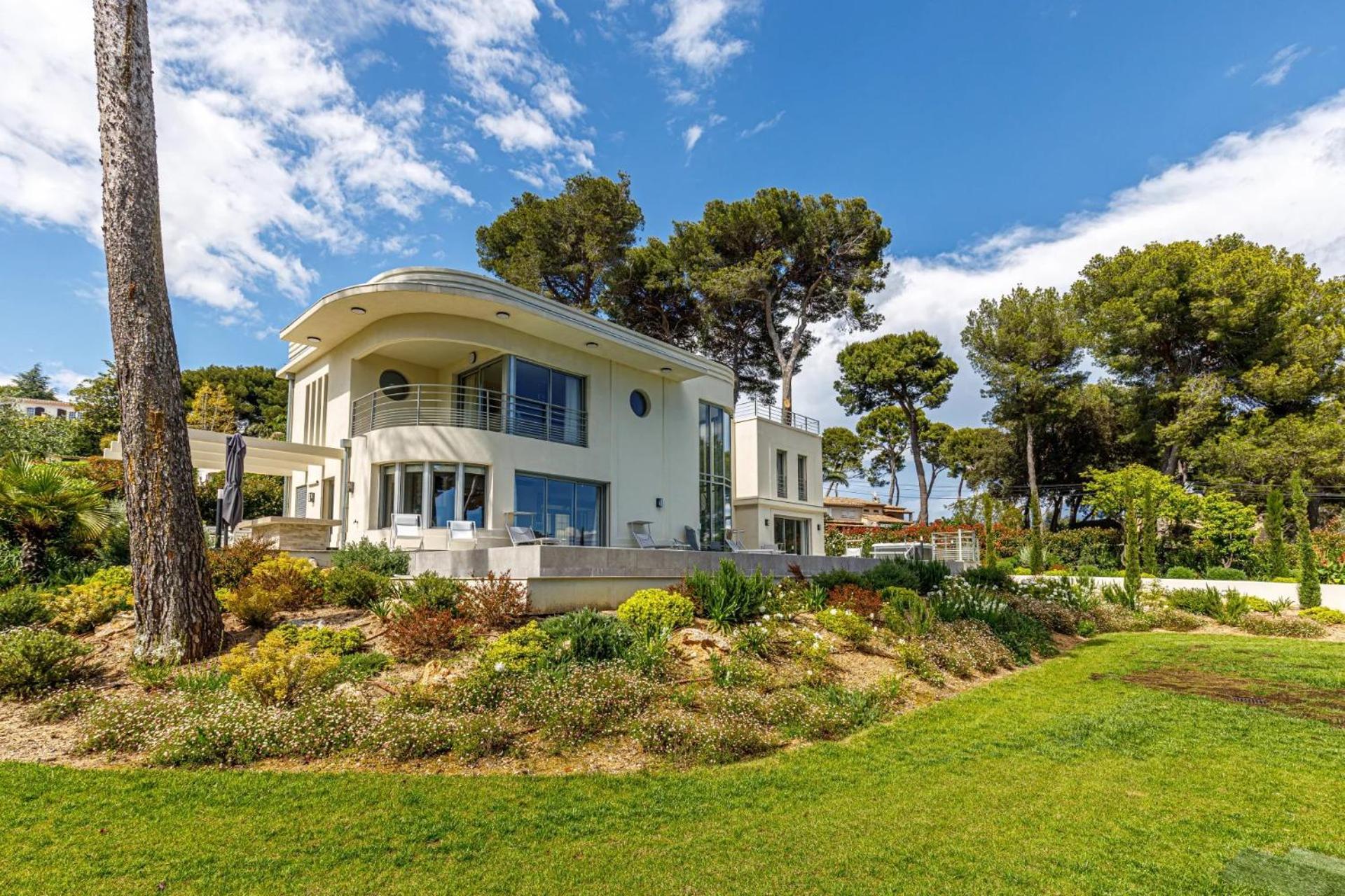 Luxueuse Villa Charleston - Vue Mer, Sauna Hammam Antibes Exterior photo